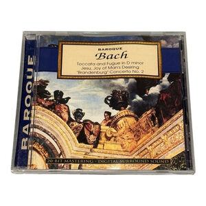 Bach CD Baroque Toccata Fugue D Minor Brandenburg Concerto No 2 Orchestral Suite